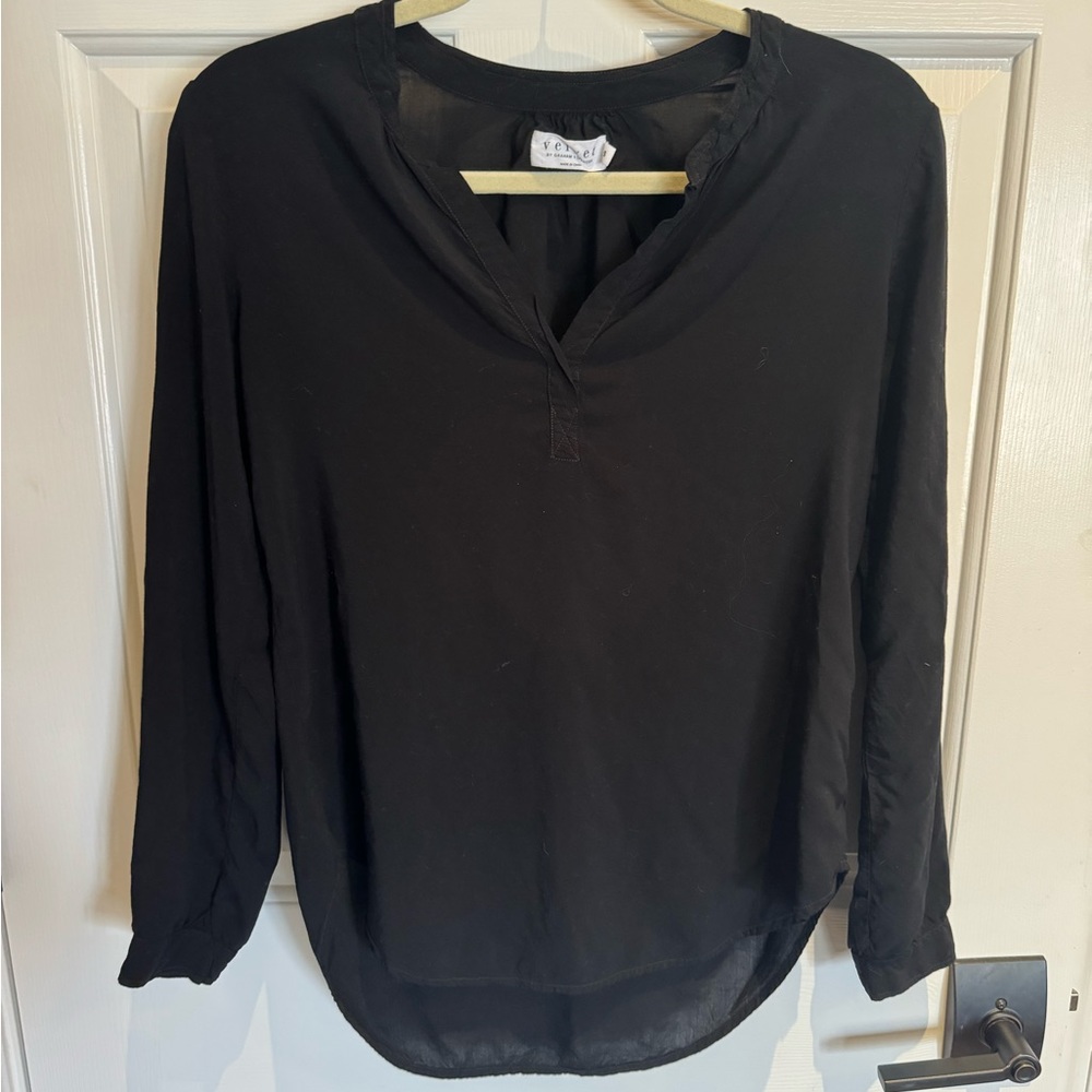 Flowy Boho long sleeve peasant shirt by Velvet